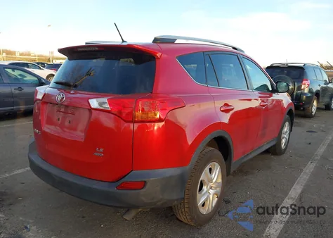 2013 Toyota Rav4 Le from USA, damaged, VIN 2T3BFREV5DW013148